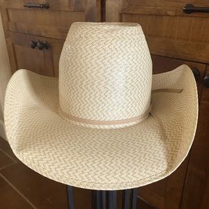 American Straw Cowboy Hat